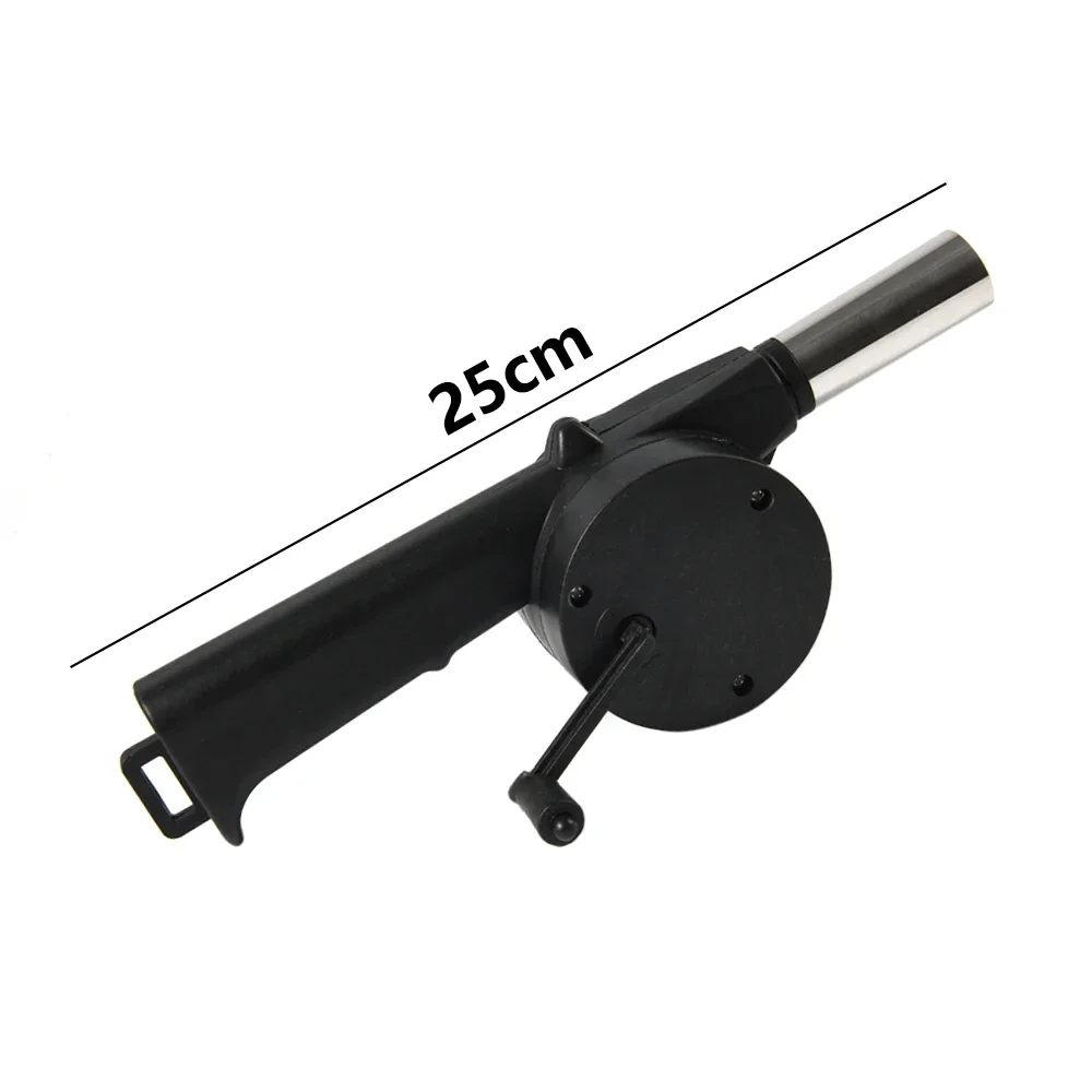 Outdoor Barbecue Fan Hand-cranked Air Blower Portable BBQ Grill Fire Bellows Tools Picnic Camping Accessories Barbeque hand blower air blower bbq fan barbecue blower