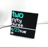 LED Digital Clock Clock Pixel Panel 64*64 Pixel Desktop Clock Electronic Alarm Clock Dedroom Decoration Bedside Silent Clock 2