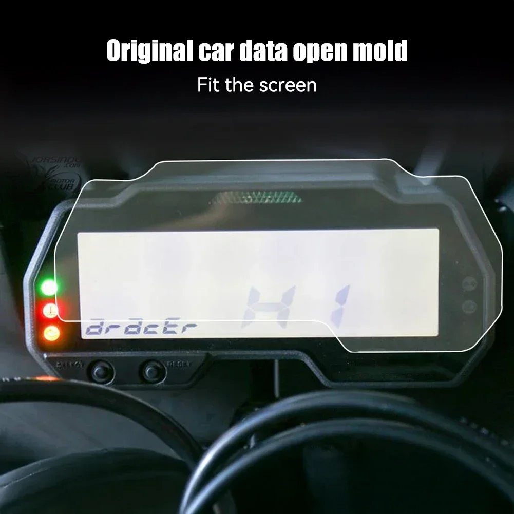 For Yamaha R15 V3 17-20 MT-15 18-20 1Pc TPU Scratch Protection Film Motorcycle Dashboard Screen Protector Cover Supplies