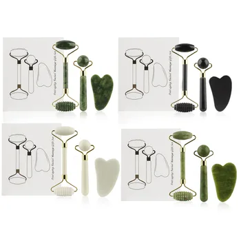 3-in-1 Jade Roller Set 1