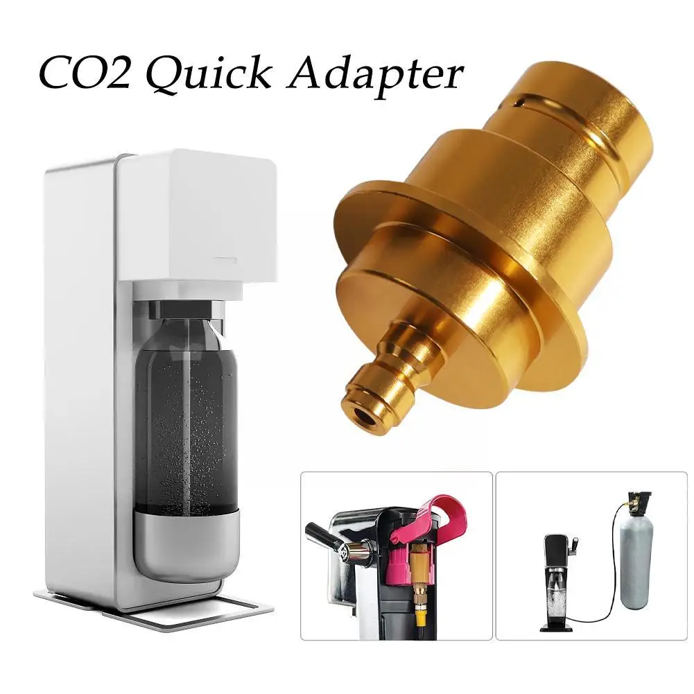 CO2 Quick Adapter For Soda Stream Terra Water Maker 8mm CO2 Tank Adapter X9X2