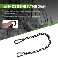 Steel Hanging Chair Chain With 2 Carabiners, Heavy Duty Porch Swing Hammock Chain Kit,For Hammock Swings(66Cm) 2