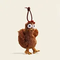 Brown hen pendant
