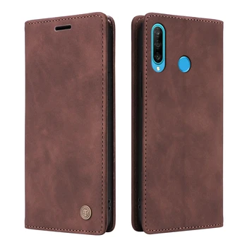 Leather Wallet Case For Huawei P30 Lite P30 Pro P Smart 2019 P Smart Z Honor 10 Lite Y9 Prime 2019 Holder Flip Stand Phone Cover