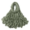 185*75 cm musulman Modal Hijab rayonne coton châles pour femmes mince plaine écharpe grande taille foulard islamique Turban bandeau