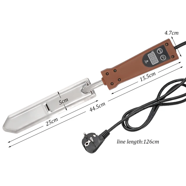 1Db Hőmérséklet -Szabályozó Elektromos Vágás Mézkés Melegítse Fel Gyorsan Vágó Kaparó Méhész Eszköz Eu/Uk/Us/Au Dugó - Image 3