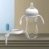1 Pack Baby Bottle Handle Bottle Handle 30-degree Baby Bottles Accessories PP-material Easy Fixing Compatible for AVEN A2UB 1