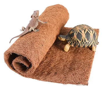 Natural Coconut turtle tank landscaping mat 1