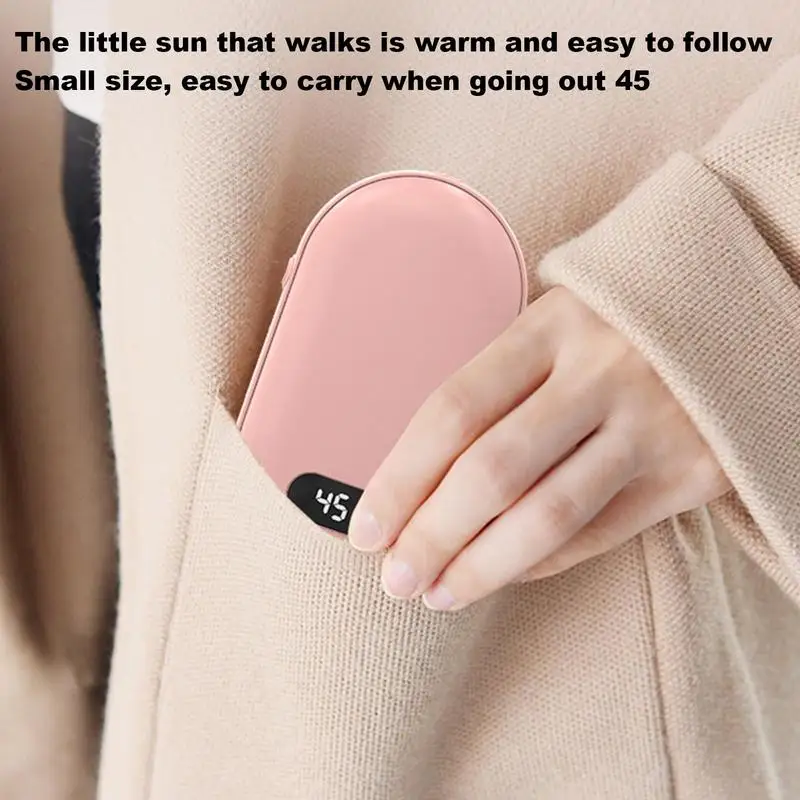 Powerbank Handwarmer 2600/4000/5200mAh Optional Winter Pocket Electric Hand Warmer Christmas Gift for Boyfriend Girlfriend portable hand warmer portable power bank