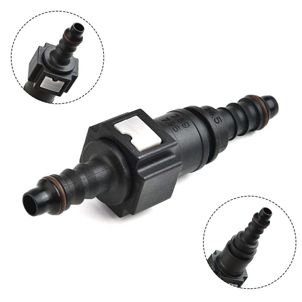 Hose Coupler Straight 7.89mm ID6 6mm Female Car Fuel Line Rubber Hose Pipe Coupler