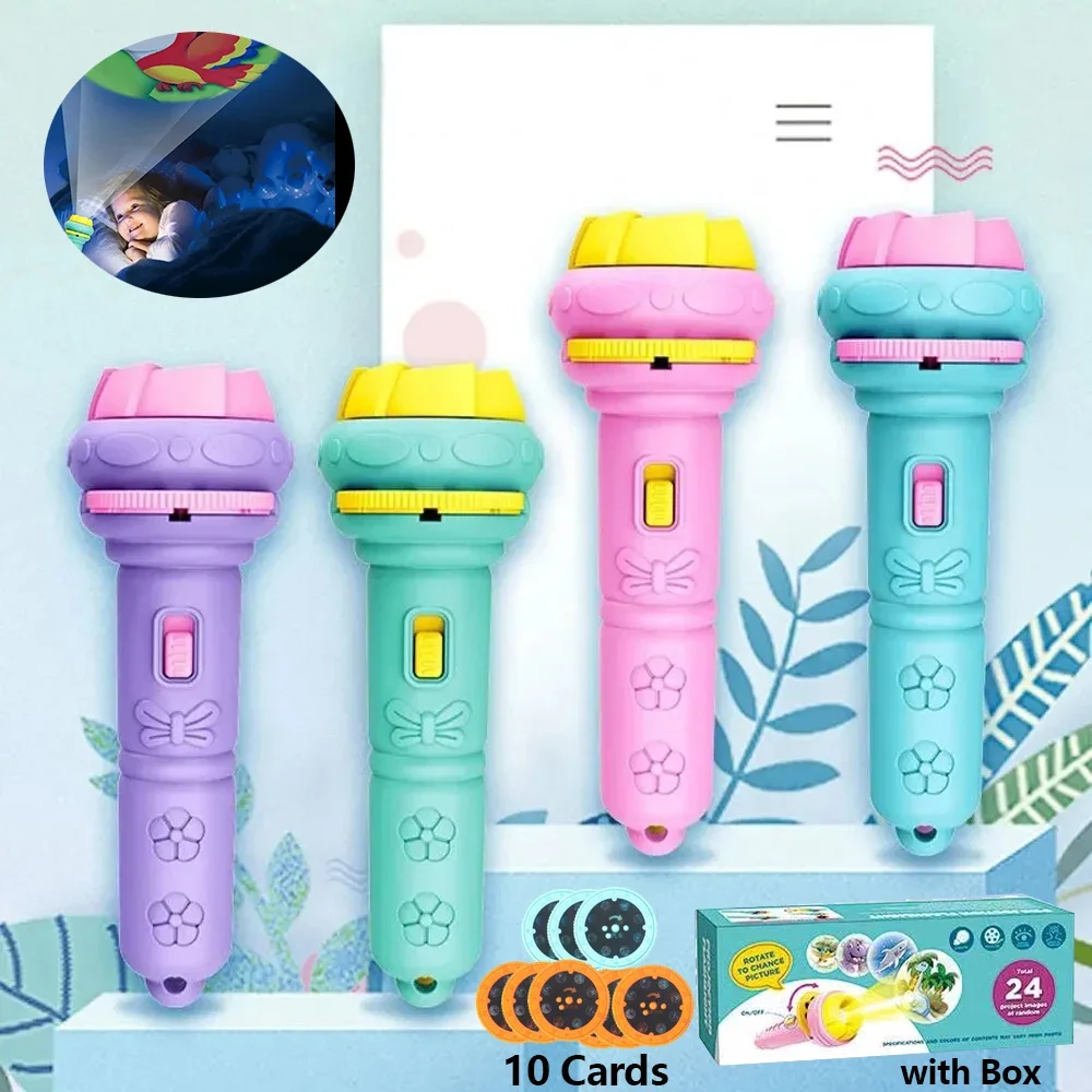 Cartoon Projection Flashlight Toy 2