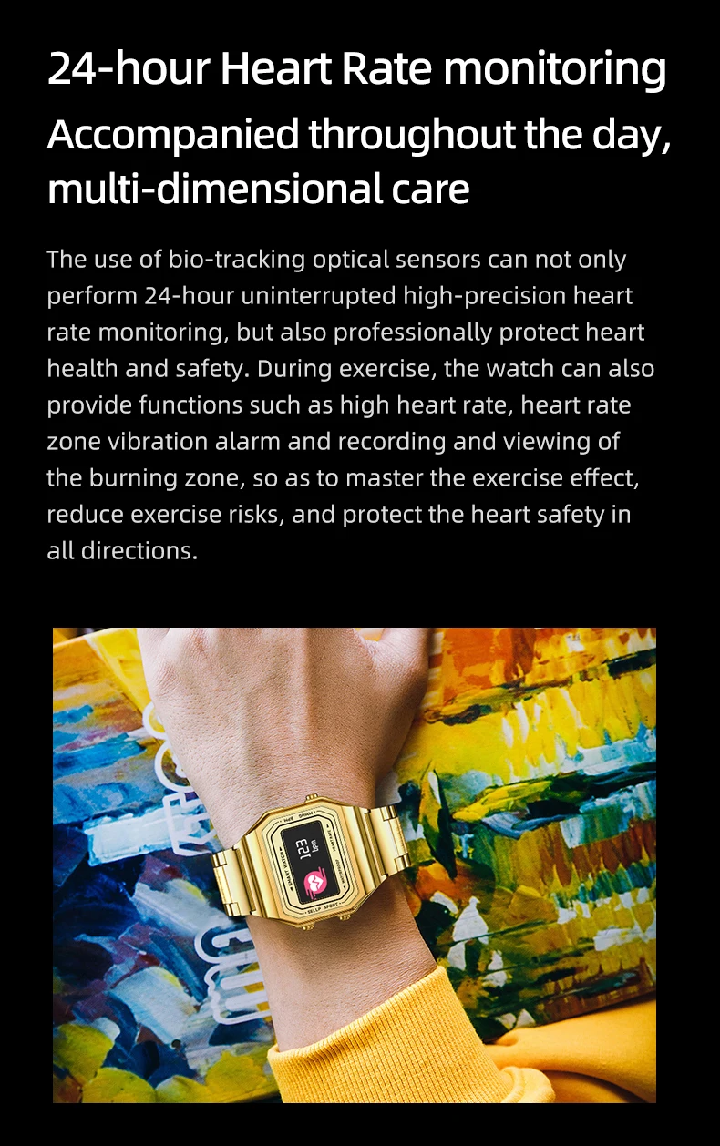 NEW Smart Watch Men i6 Always-on Display Message Notification Fitness Tracker Sleep Monitor Smart Watch for Android IOS Phone