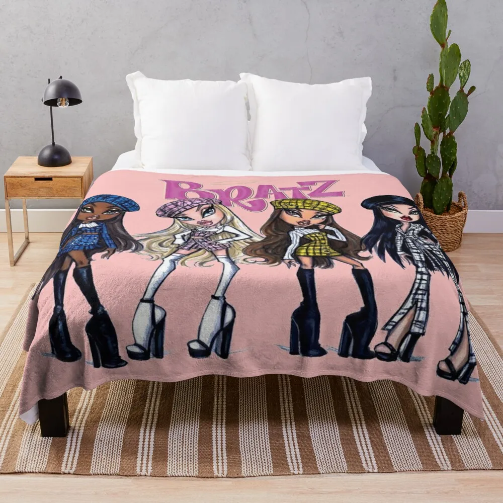 Bratz Throw Blanket Luxury Blanket Soft Bed Blankets AliExpress