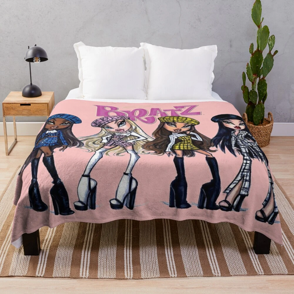 Bratz Throw Blanket Luxury Blanket Soft Bed Blankets AliExpress