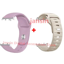 Silicone Sport Bracelet Replacement Band - Set of 2 for Huawei Watch D2 (Color 15)