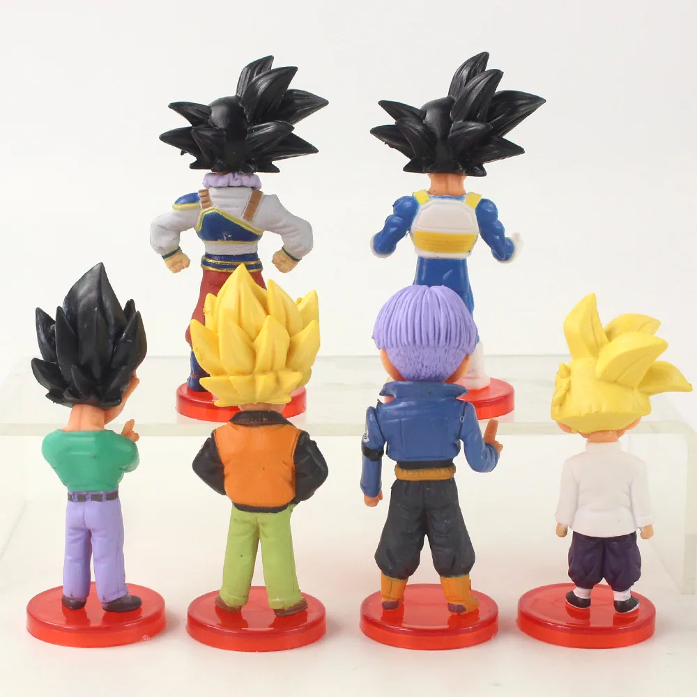 21 Cm Japão Anime Dragon Ball Z Son Goku Vegeta Trunks Super Saiyan Deus  Ação PVC Figuras Modelo Boneca Brinquedos Presentes Dos Miúdos - Escorrega  o Preço