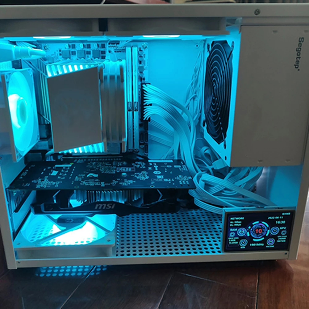  USB  C ÷ ũ ˷̴ ձ DIY ǻ  CPU GPU RAM HDD 360 ȸ 3.5 ġ IPS Windows