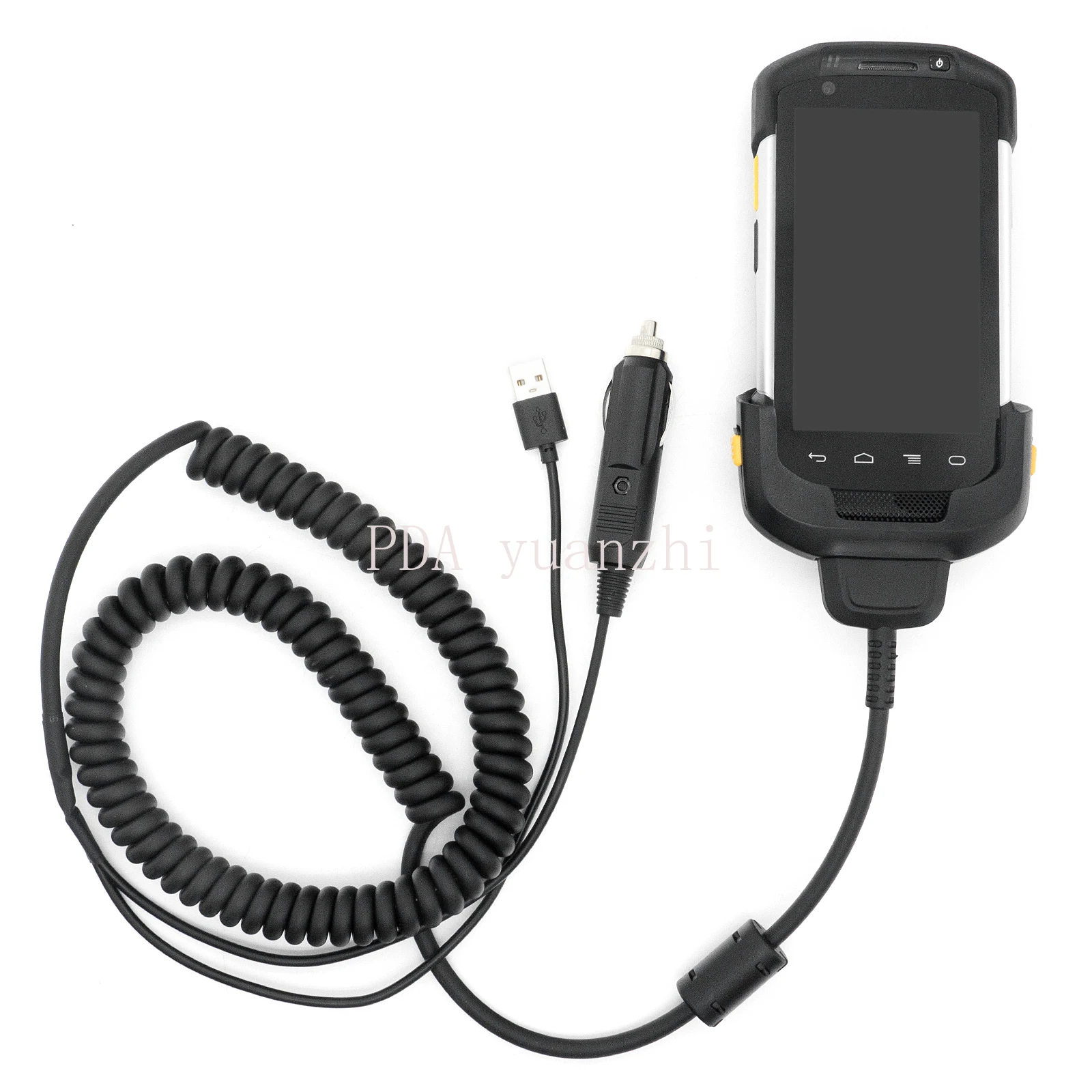 USB Vehicle Charger Cable for Zebra TC70 TC72 TC75 TC77 TC70X TC75X,CHG-TC7X-CLA1-01