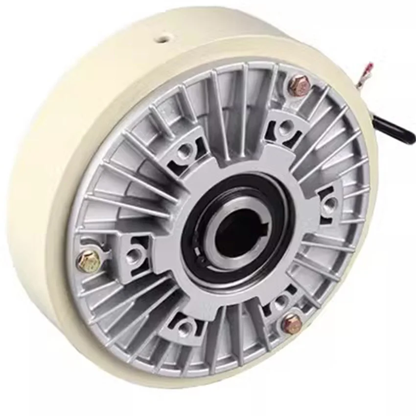 

New Machinery Parts FZ50A-1 Single Shaft Bra 5KG Electro Magnetic Powder Clutch Brake 24V Tension Controller 50N. m 1400rpm 1.8A