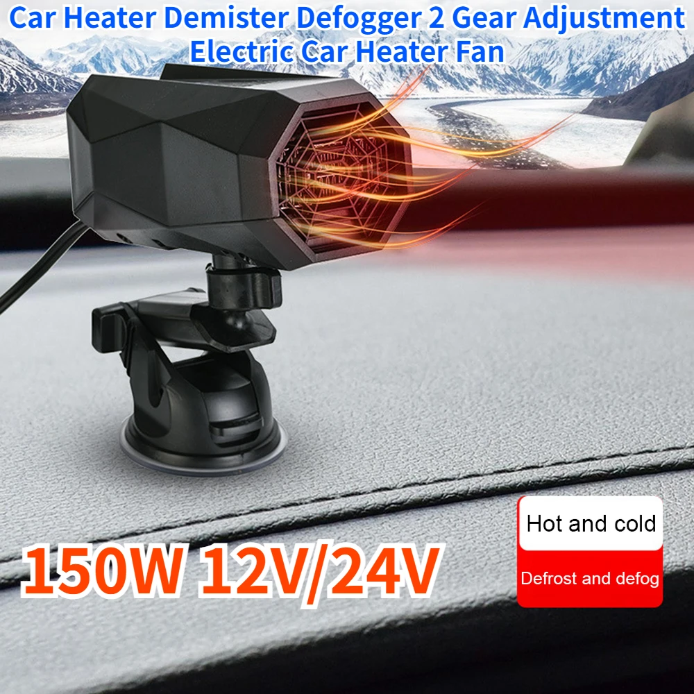 12v/24v Windshield Defogging Demister 2 Gear Adjustment Car Heater Demister  Defogger Auto Frost Snow Fog Removal Machine - Heating u0026 Fans - AliExpress