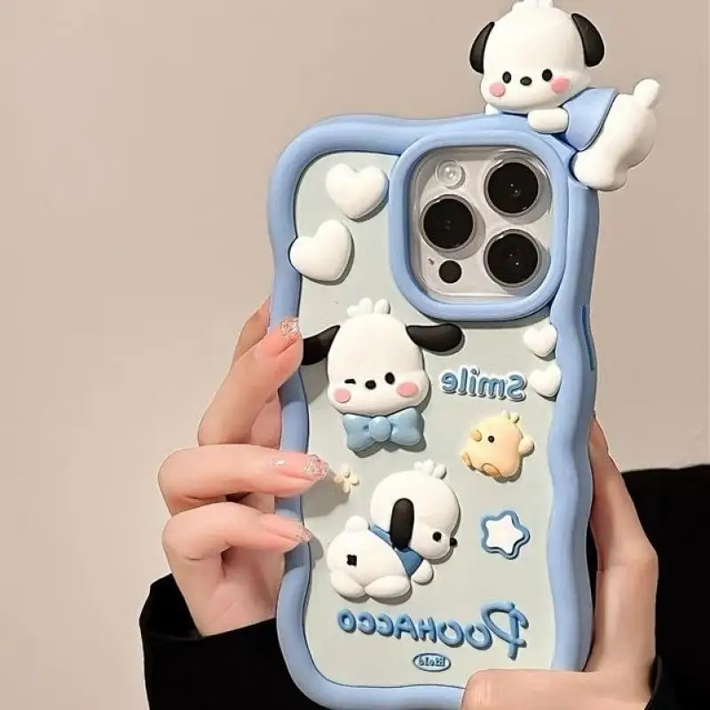 

Силиконовый защитный чехол Sanrioed для Iphone с рисунком из мультфильма