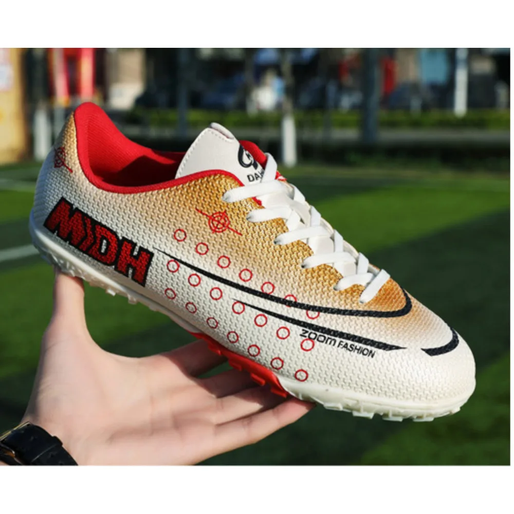 Neu AG Fußball Jugend Student Leder Füße TF Gebrochen DingTalk Künstliche Rasen Wettbewerb Sport_voghion.com