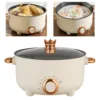 Multifunctional Cooking Pot Over Heating  3 Gear Knob Electric Pot 1-2 People Household Non-stick Pan Hot Pot Rice Cooker 220V 4