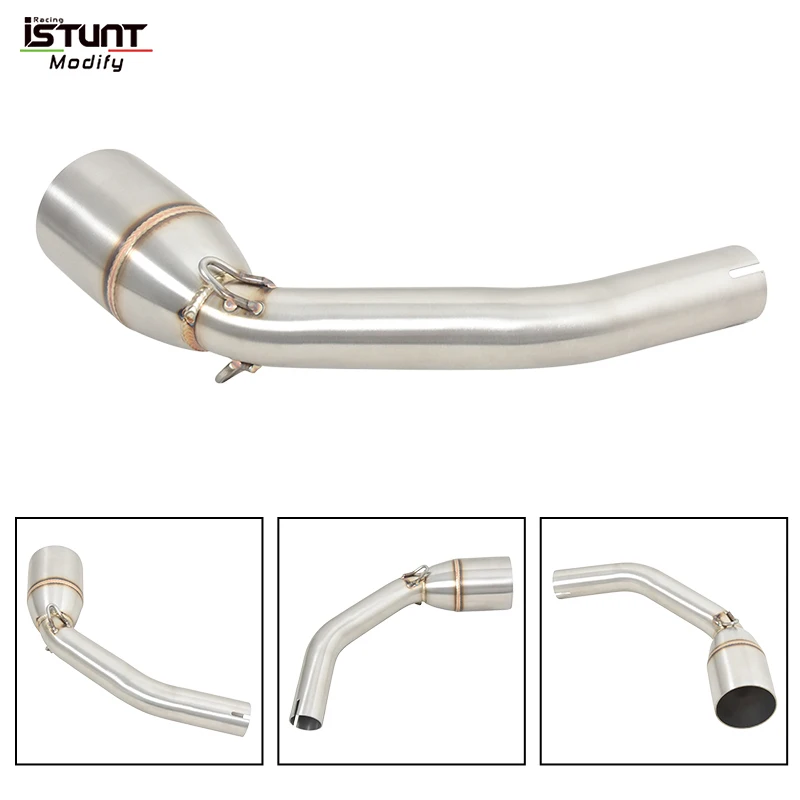For Honda GROM125 MSX125 SF GROM 125 2021 2022 2023 Motorcycle Exhaust Escape Moto Full Systems Modified Middle Link Pipe 50.8MM - Image 5