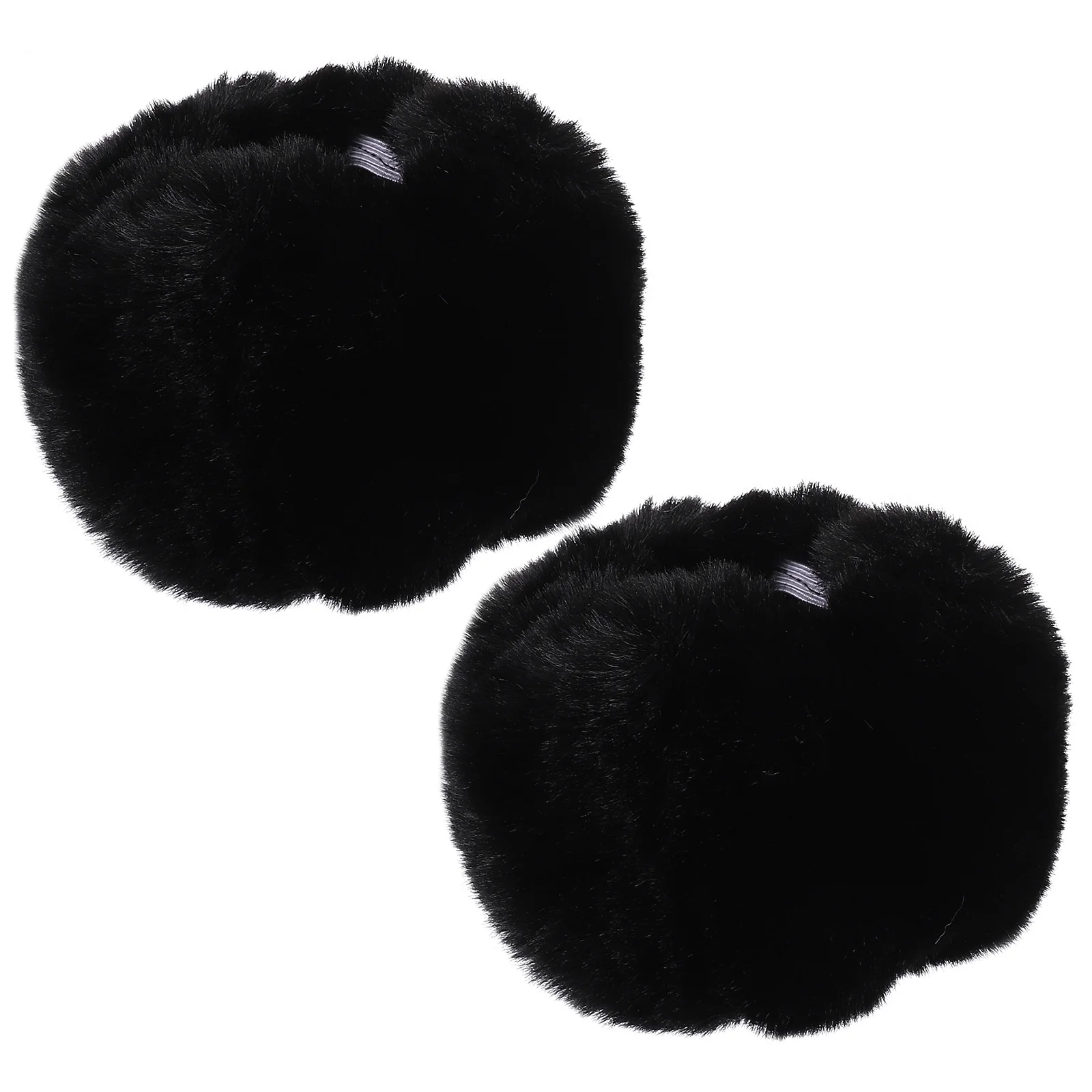 

Fluffy Hand Cuffs Christmas Fuzzy Wrist Bands Winter Women Faux Fur Girls Fashion Clothing Accessory