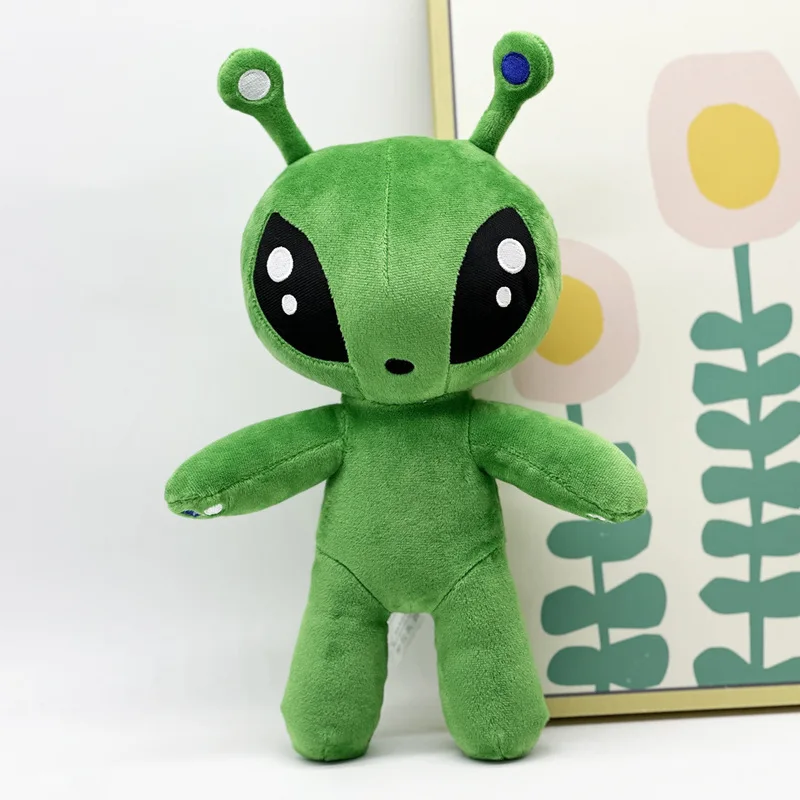 

Cross Border New Product Aftonsparv Green Alien Plus Green Plush Plush Doll Toy Can Collect Birthday Gifts Cartoon Anime