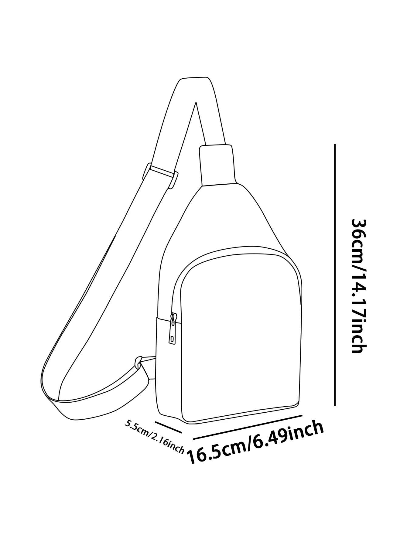 Flower patterned chest bag crossbody bag, multifunctional, lightweight and simple chest bag, suitable for travel and school