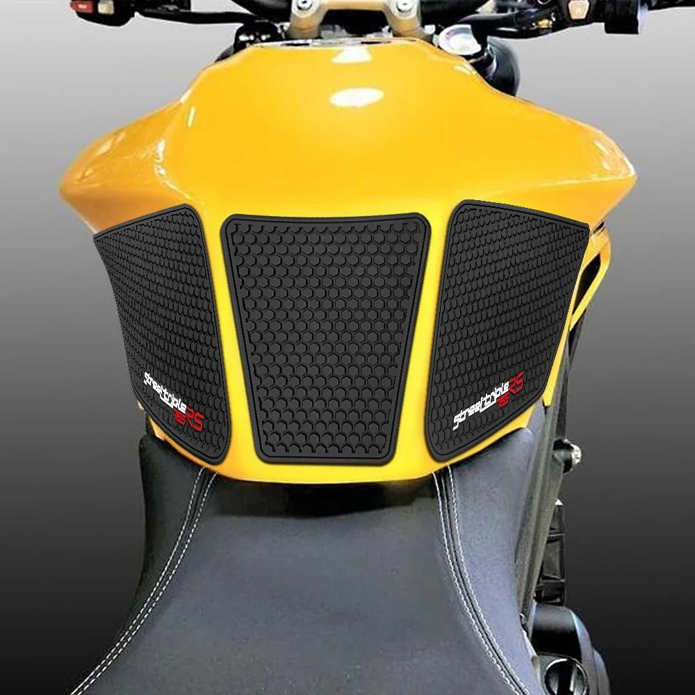 Za nalepko pokrovčka rezervoarja za gorivo za motorna kolesa, pokrov rezervoarja, protizdrsna zaščita, Street Triple 765 765 R RS, dodatna oprema_voghion.com