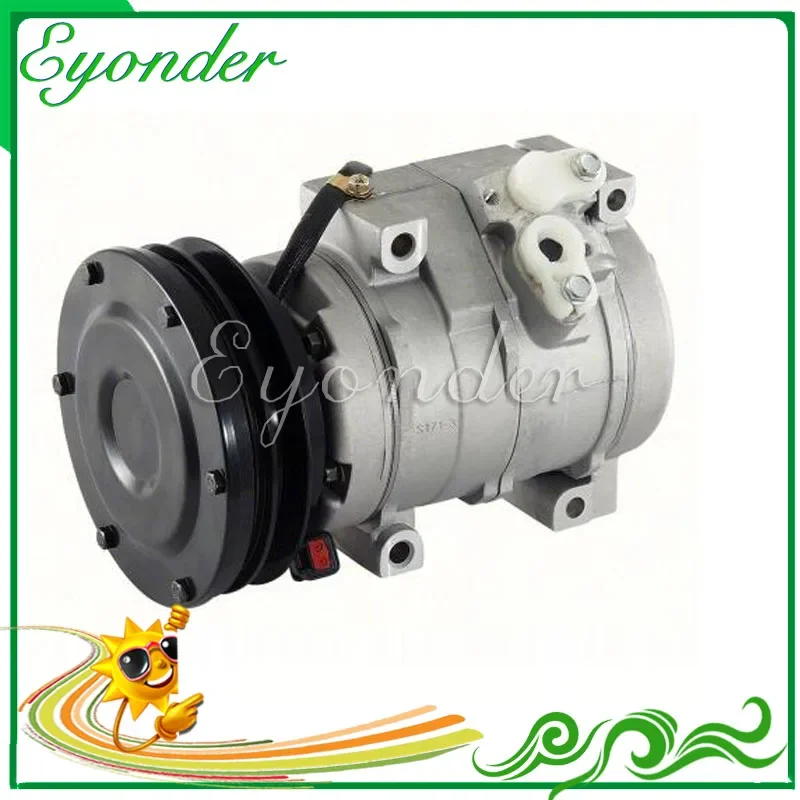 

AC A/C Air Conditioning Compressor Cooling Pump 10S17C for Caterpillar excavator 320 DCP99803 447180-8278 4471808278 4471808276