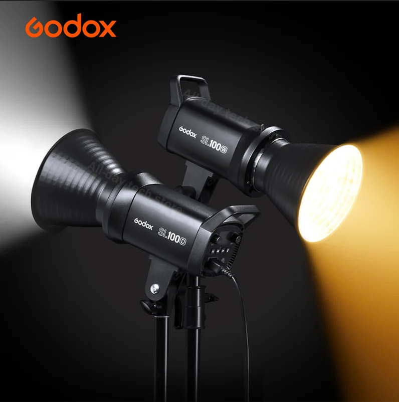 Godox SL100D LED Video Light Daylight 100W 5600K CRI 96, 51% OFF