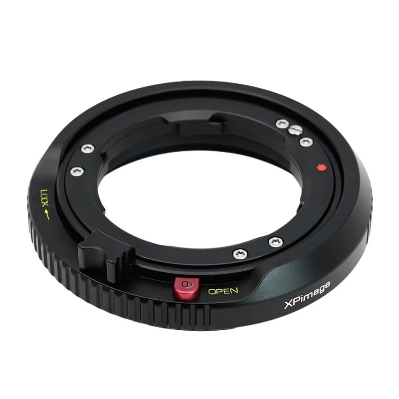 Xpimage Lm-Xcd Adattatore Di Blocco Dell'Obiettivo Con Messa A Fuoco Manuale Per Obiettivo Leica M Zeiss Zm Voigtlander Vm Per Fotocamera Hasselblad X