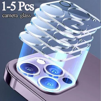 1-5Pcs Camera Lens Protector For iPhone 16 11 12 13 14 15 Pro Max Protector Camara Accessories iPhone 12 13 Mini Lens Cover 1