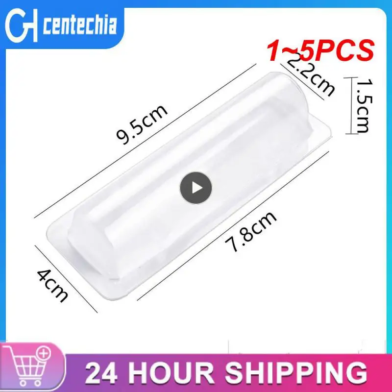 

Бесплатная доставка, 1-5 шт., прозрачный чехол для денег, пластиковые карточки, куполообразные прозрачные карточки, держатель для окон с бальзамом для губ, наличные деньги