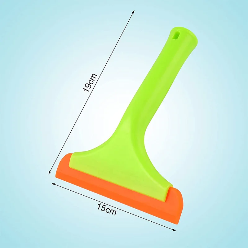 Non-Scratch Silicone Squeegee Car Wrap Tools Water Wiper Drying Blade Soft Window Squeegee Scraper For Windshield Glass Mirror