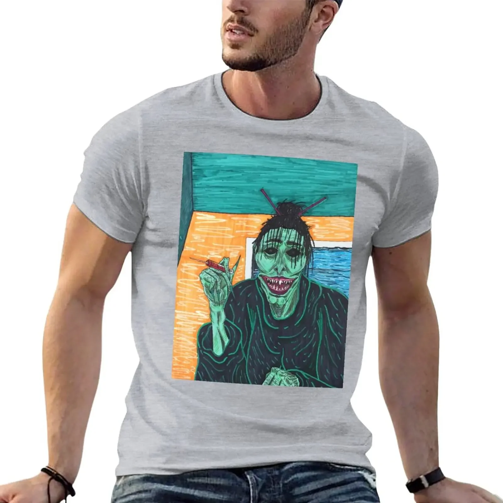 

Time for your checkup T-Shirt graphics vintage clothes plain black t shirts men