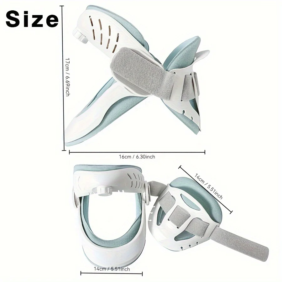 Cervical Neck Traction Device With Ergonomic Airbag Support_voghion.com