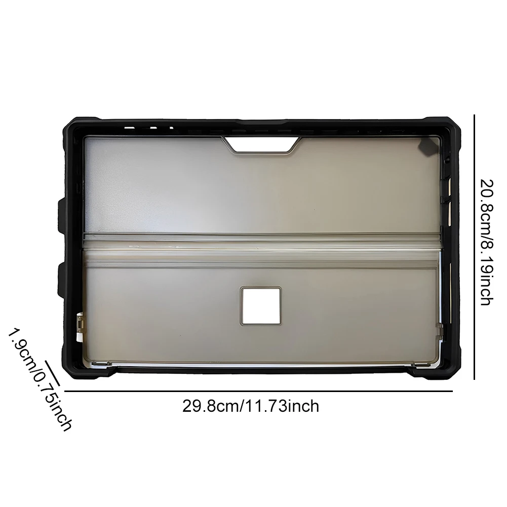 TPU Case for Microsoft Surface Pro 6/Pro 5/Pro 4 for Microsoft Surface Pro 7 Plus/Pro 7 Compatible with Type Cover Keyboard