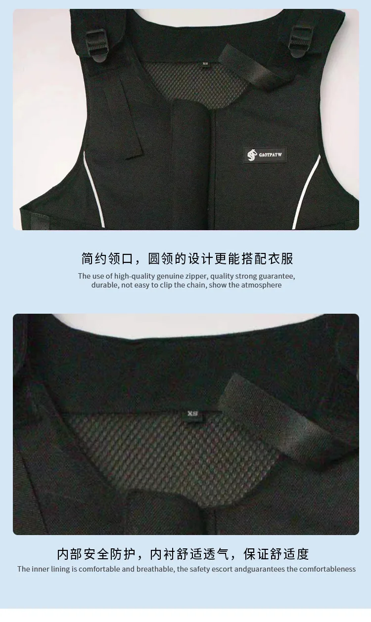 Gilet Protettivo Equestre Regolabile | Protezione Cavaliere | Imbottito Con Cerniera | Uomo E Donna - Foto 7