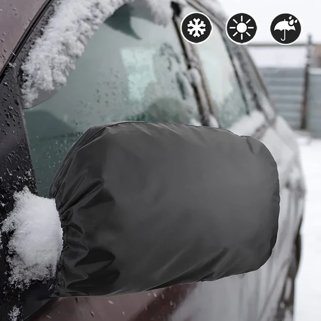 Auto Car View Side Mirror Frost Guard Snow Ice Winter Waterproof Cover.