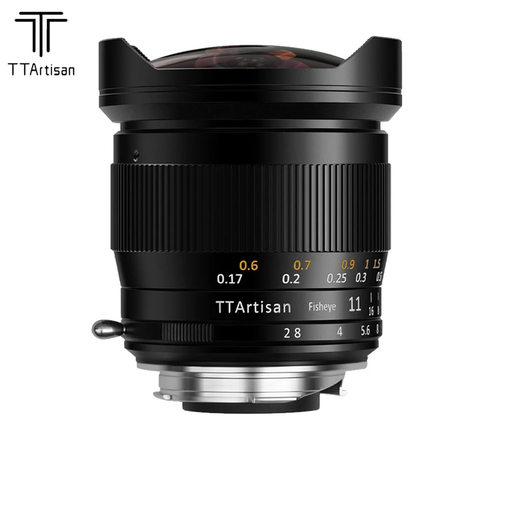 

TTArtisan 11mm f2.8 Full Frame Fisheye Lens for Leica M mount Camera M240 M10 M9 M9P M8 M7 M6 M3 Wide Angle Manual Lente