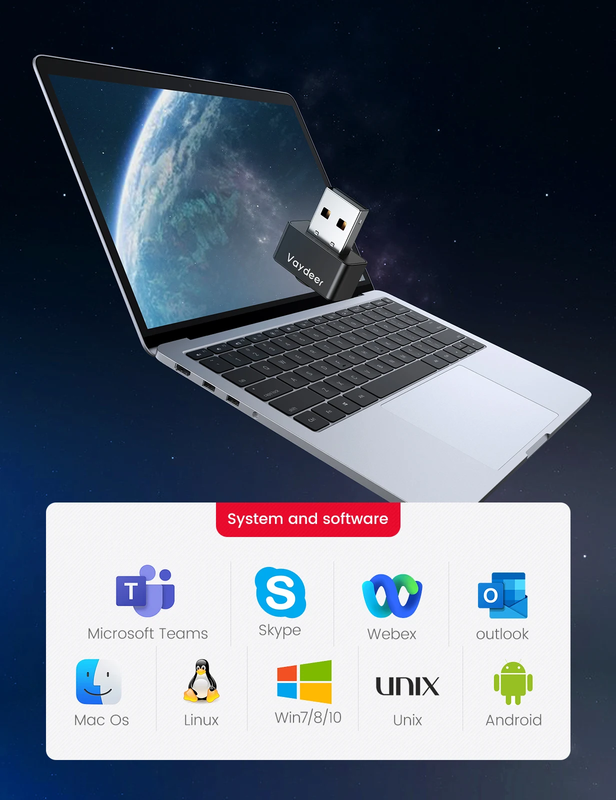 de Alumínio Premium, Long Life Span, Plug and Play, 100% Indetectável
