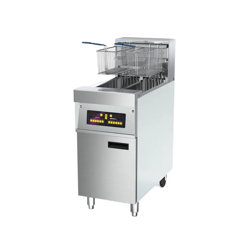 

Vertical Electric Fryer Commercial Electric Fryer 30L Large Capacity Fried Chicken Ribs, Chicken Wings, French Fries, Fryer
