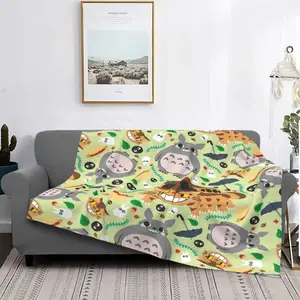 Totoro Plaid Polaire - Couverture - AliExpress