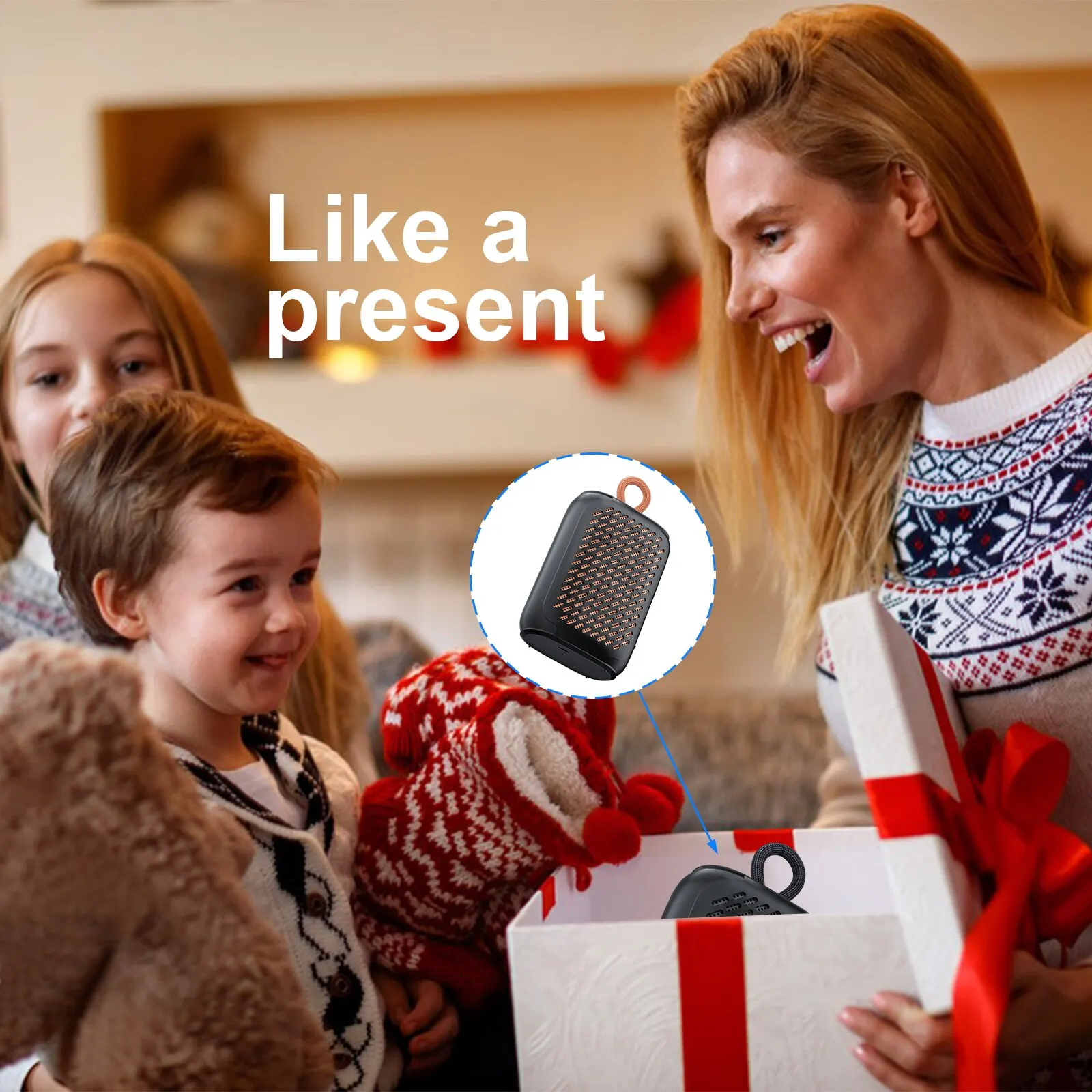 Wisetiger Mini Portable Bluetooth Speaker IPX7 Waterproof Dustproof 6W 12H Playtime TWS Microphone Biggest Sound Smallest Size bluetooth speaker portable speaker mini bluetooth speaker