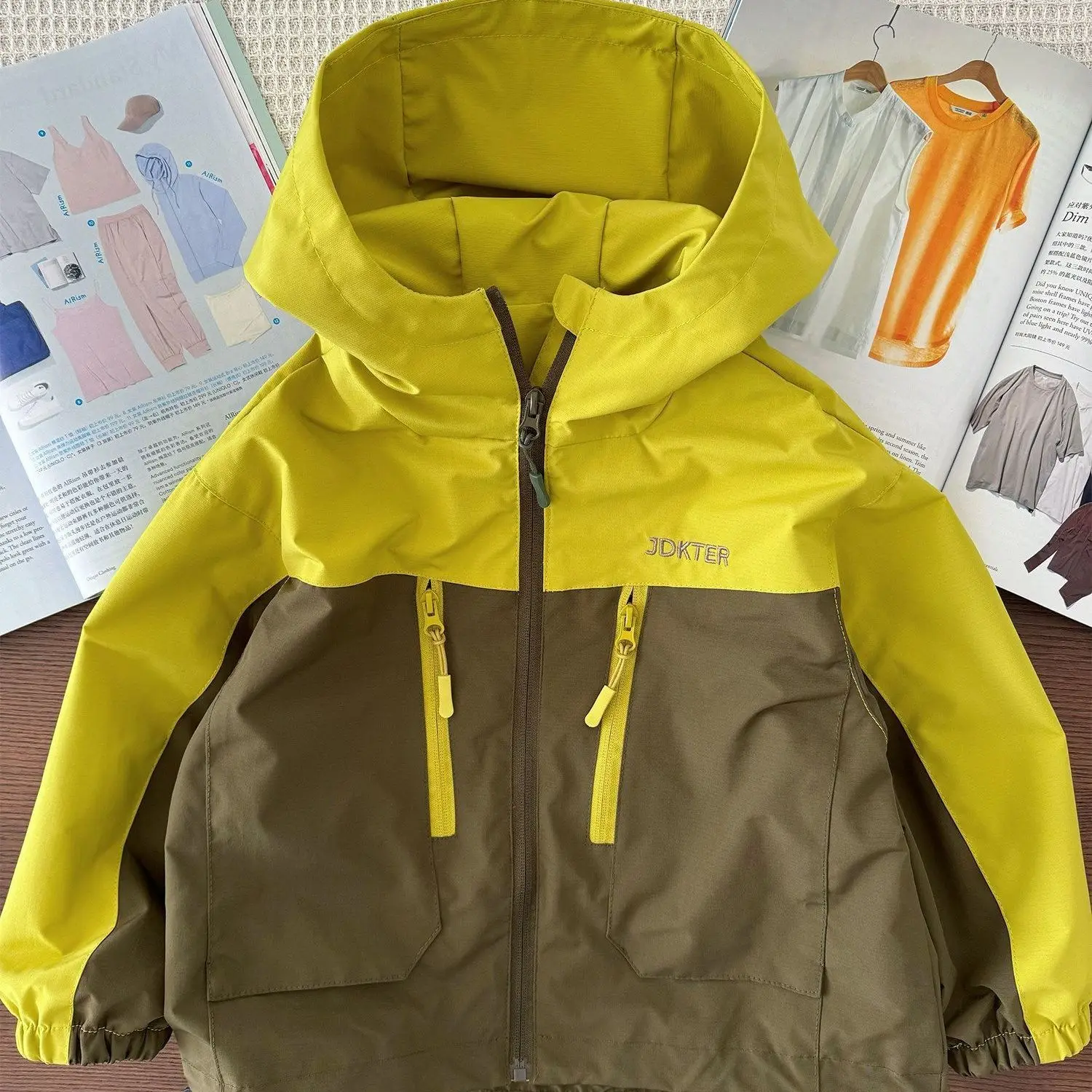Boys Hooded Windbreaker Jacket 2
