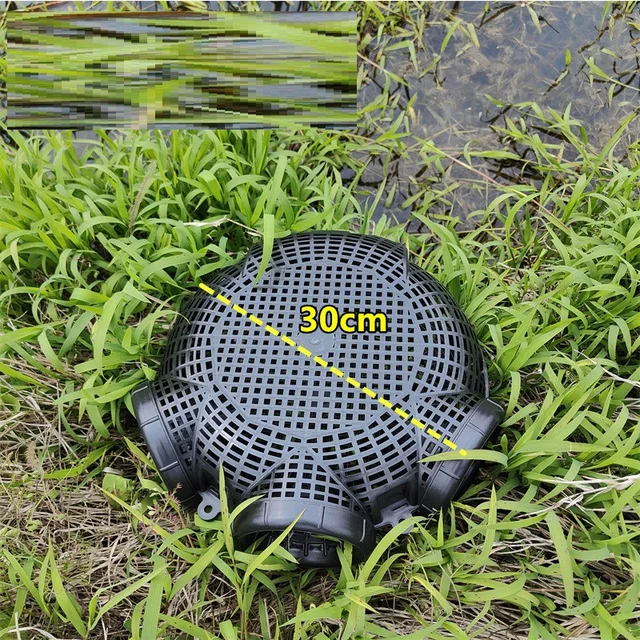 Black Fish Net Cage Fishnet Finless Eel Loach Trap Fishing Pot Durable Plastic Container Mud Cage Container Fishing Traps 4